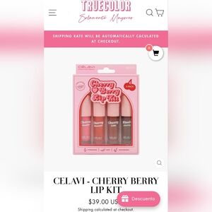 Célavi Cherry Berry Lip Kit